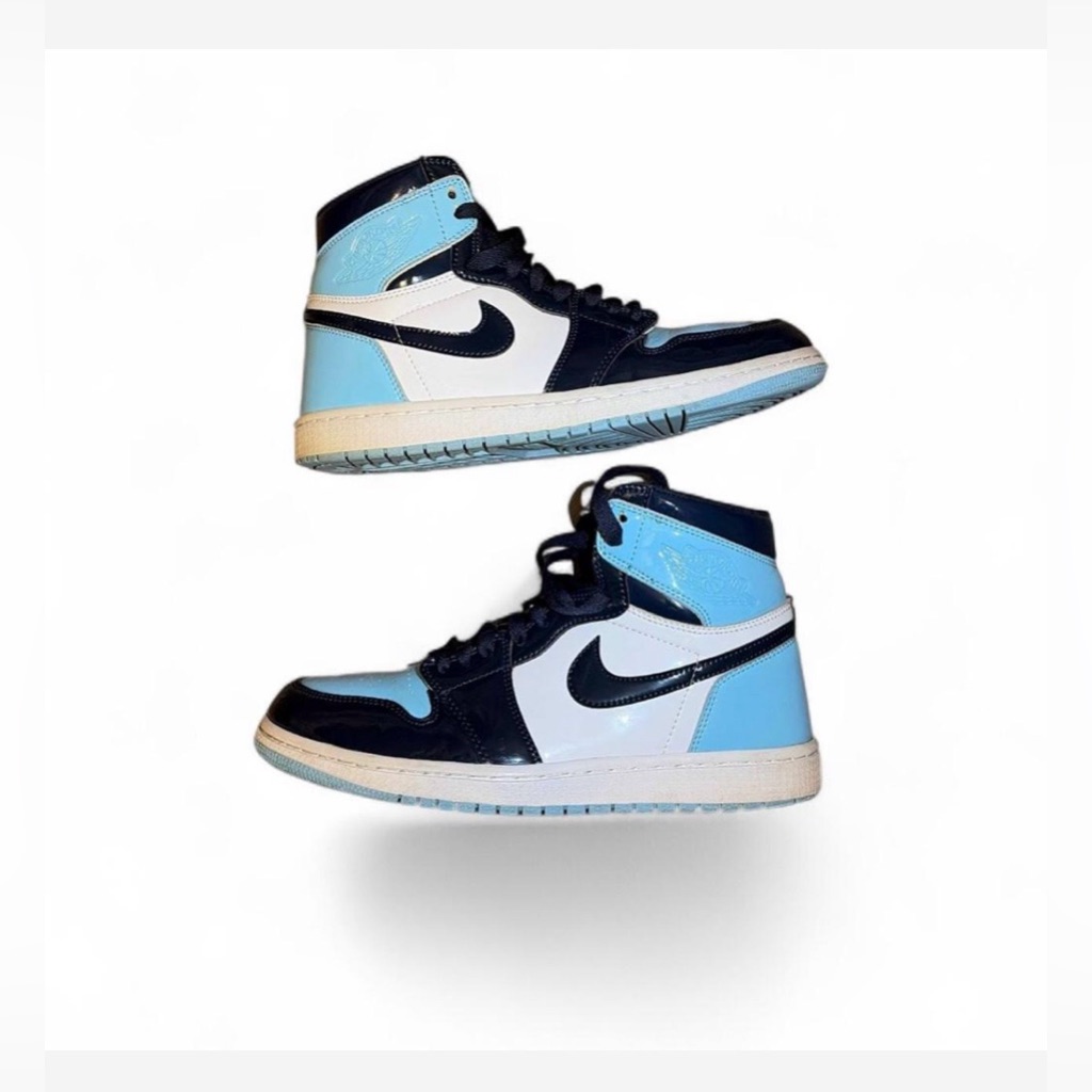 Air Jordan, Blue Chill, Unc, Obsidian/Blue Chill-White Size 8